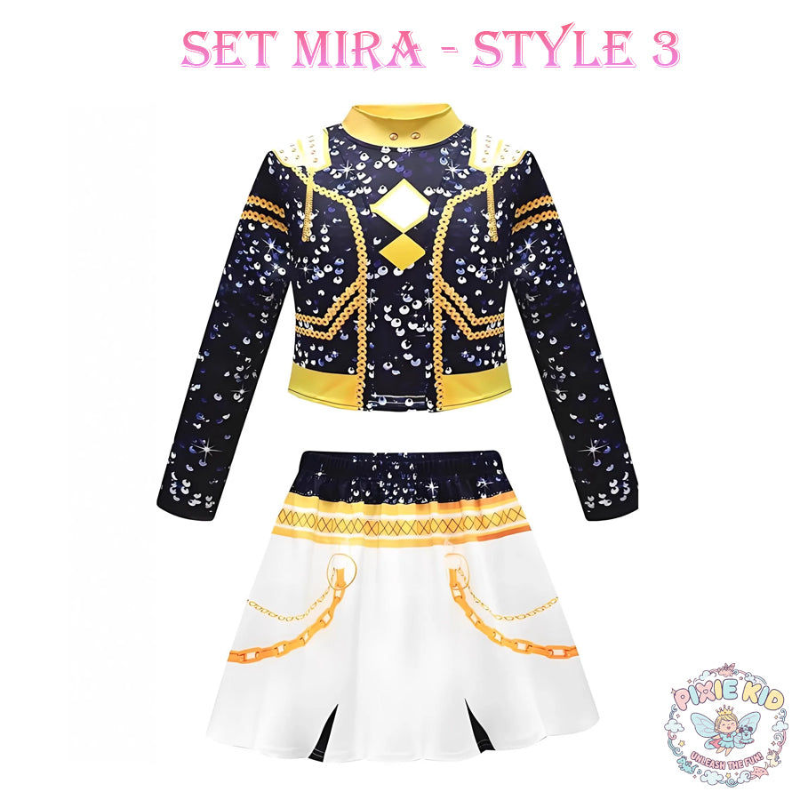 Children Girls Movie Kpop Mira Cosplay Costume