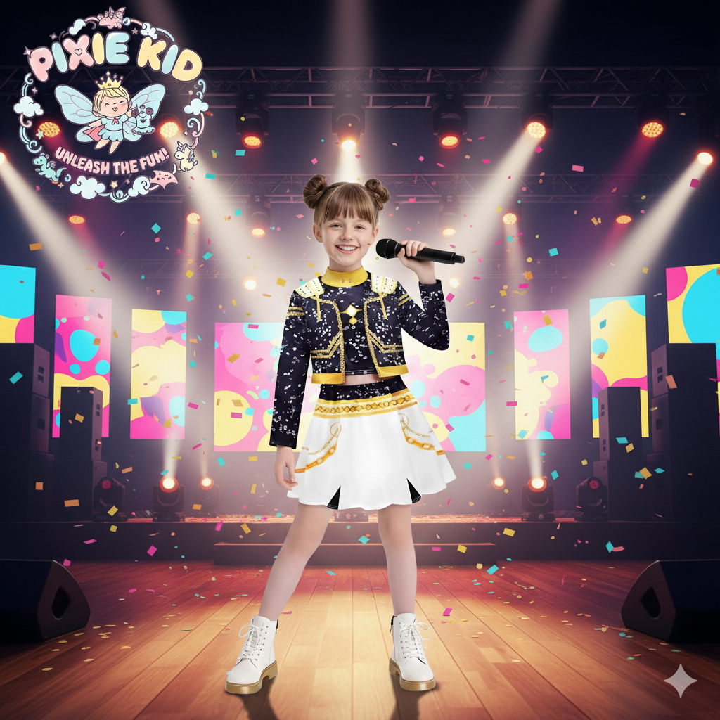 Children Girls Movie Kpop Mira Cosplay Costume